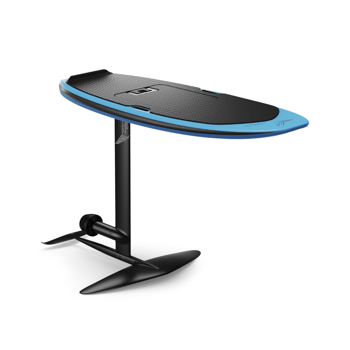 Lift Foils Laird 5'2 LIFT5 eFoil – Blue Java isometric package view