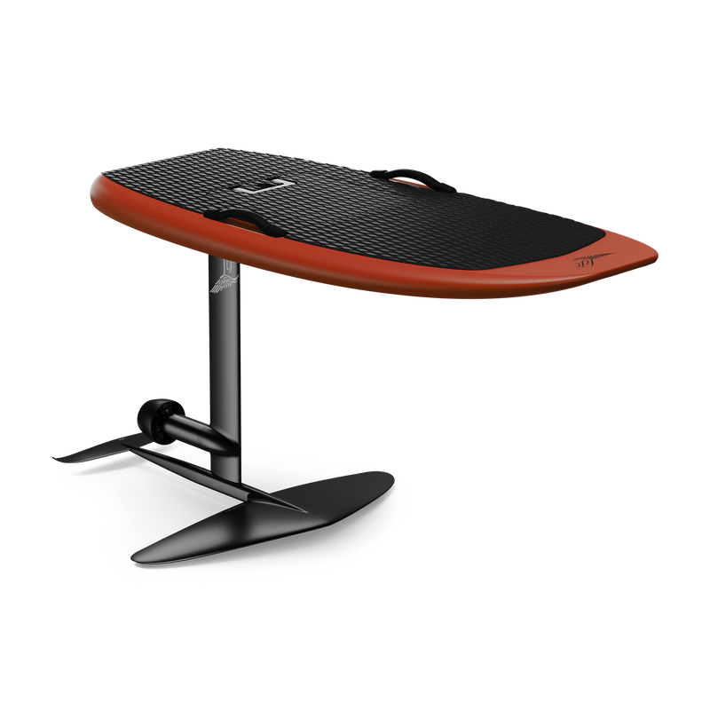 Lift Foils 5'4 LIFT5 Cruiser eFoil – Red Rock complete package isometric view