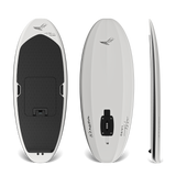 Lift Foils Laird 5'2 LIFT5 eFoil – Off White orthographic top view