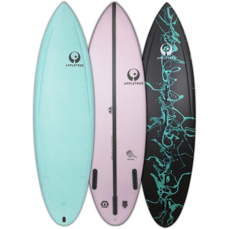 Appletree Apelviken Custom Kite Surfboard — Set