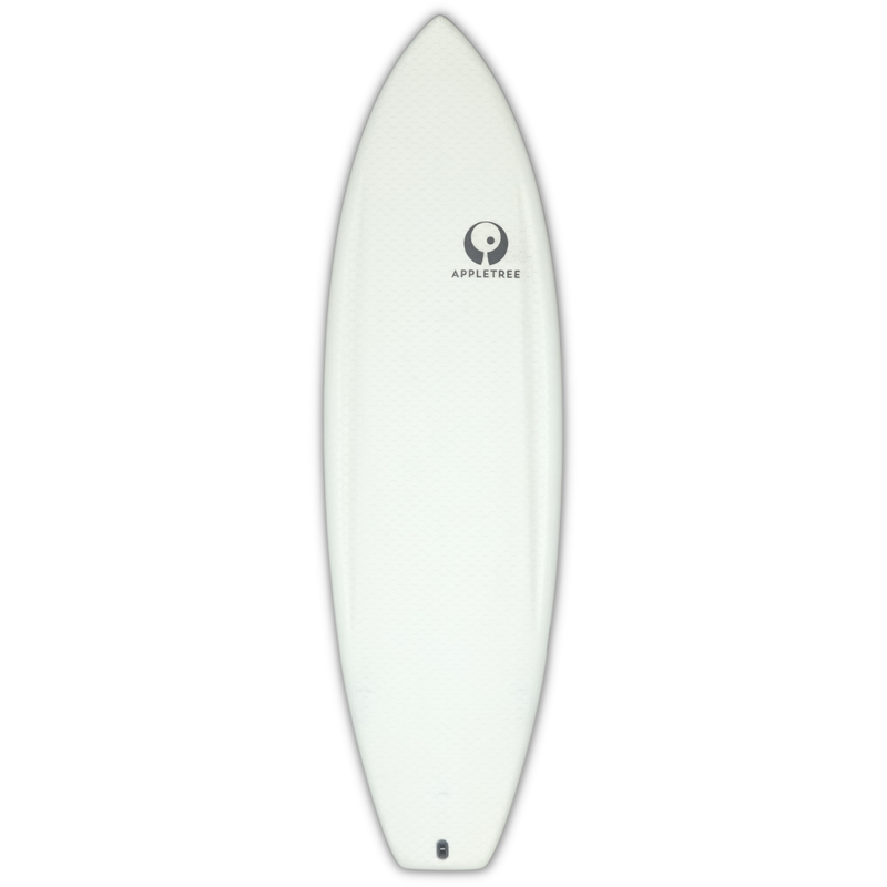 Appletree Applino V2 White Line Kite Surfboard — 5'3"