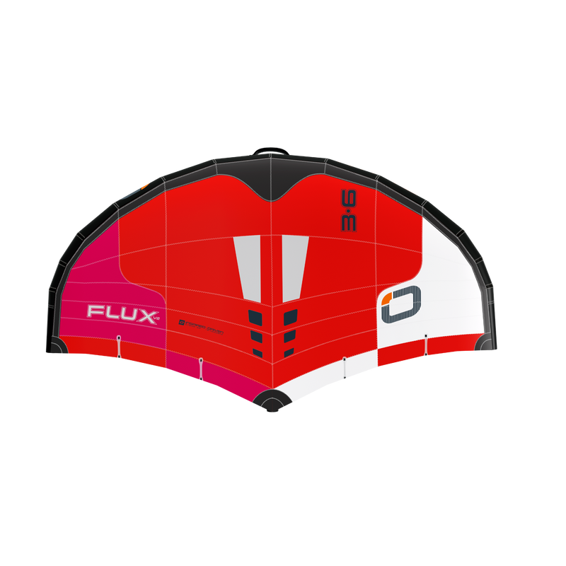 Ozone Flux V2 — Rubinered Red White — 3.0m / Rubine Red/Red