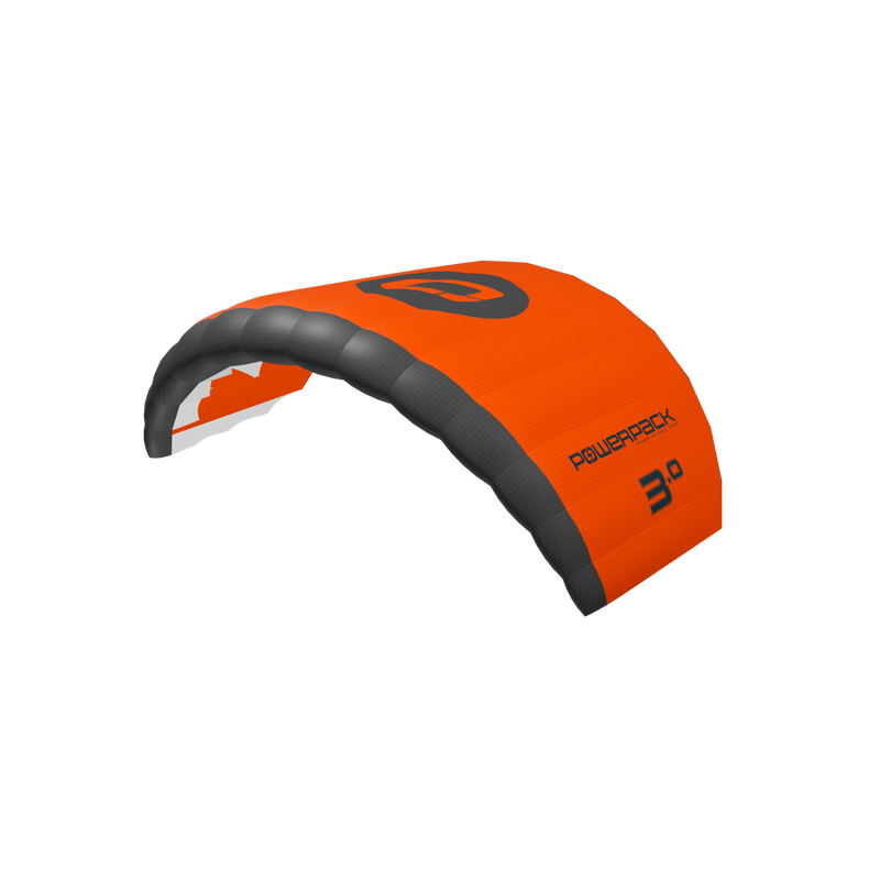 Ozone Power Pack Parawing — 1.9m / Carbon Grey/Carbon Grey/Orange