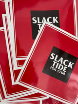 'Slack Tide Foil Club' Stickers