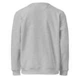 Slack Tide Foil Club Unisex Grey Relaxed Crew