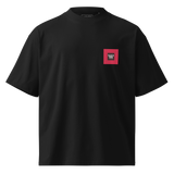 Slack Tide Foil Club Unisex Black Oversized T-shirt