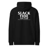Slack Tide Foil Club Unisex Black Hoodie