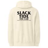 Slack Tide Foil Club Unisex Ecru Hoodie