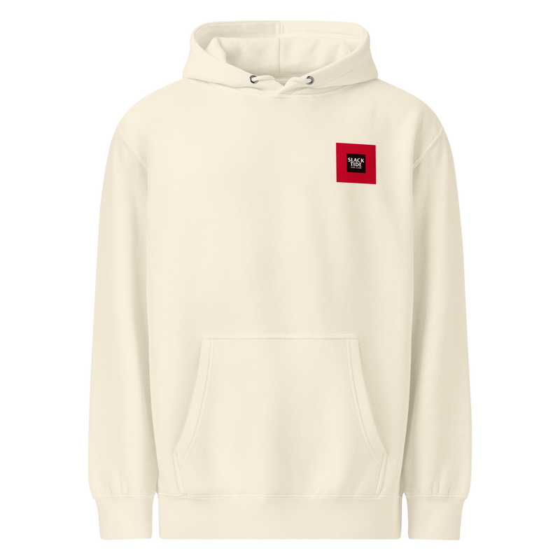 Slack Tide Foil Club Unisex Ecru Hoodie